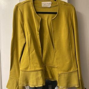 Evys Tree chartreuse jacket/cardigan
